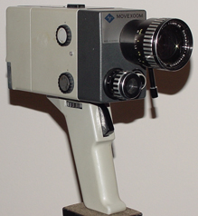 agfa 5155 movexoom vintage 8 mm movie camera 1964
