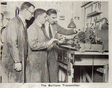 bartlane facsimile transmission system in use