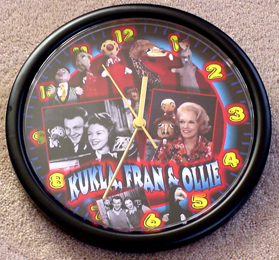 kukla, fran and ollie tv program clock