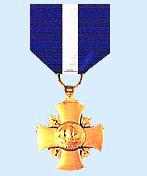 navy cross presented to frederick leeson bates, battle of midway 1942