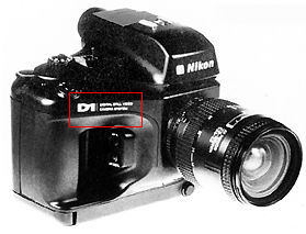 nikon d1prototype f dslr camera 1993