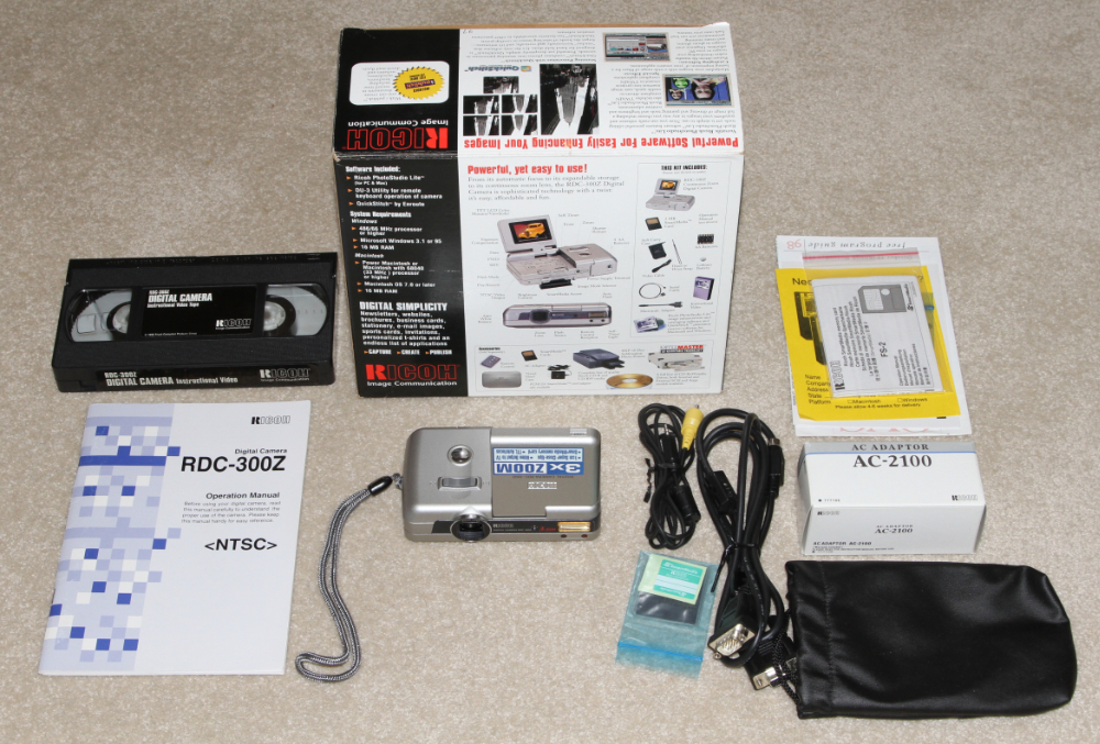 Ricoh RDC-300 digiotal camera kit