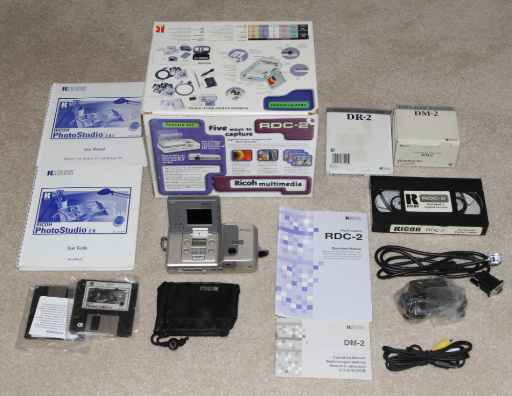 Ricoh RDC-2 digital camer kit