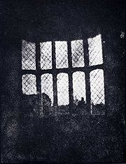 first print from a negative,  william henry  fox talbot 1835