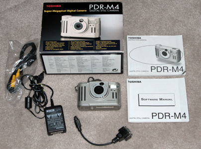 toshiba pdr-m4 vintage digital camera 1999