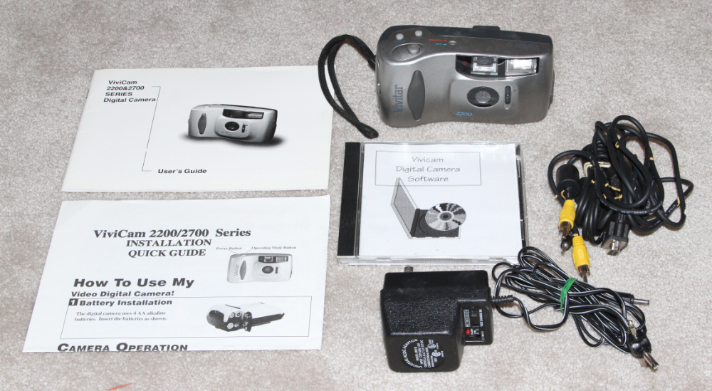 Vivitgar Vivicam 2700 digital camera kit